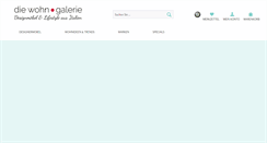 Desktop Screenshot of die-wohn-galerie.de